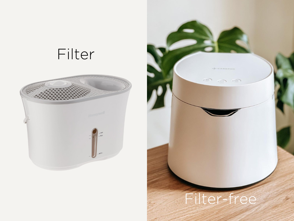 Filters vs. Filter Free Humidifiers What’s Better For You? Carepod