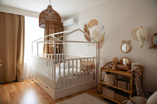 Wooden themed nursery