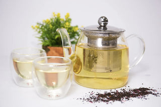 Warm cups of Ginger Lemon Tea