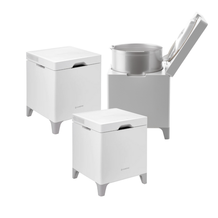 Carepod Cube X50 - Warm + Cool Mist Stainless Steel Humidifier Carepod Cube X50 - Warm + Cool Mist Stainless Steel Humidifier