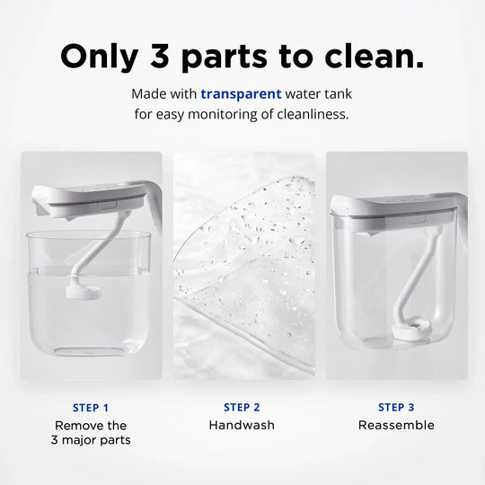 CarePod humidifier disassembly diagram