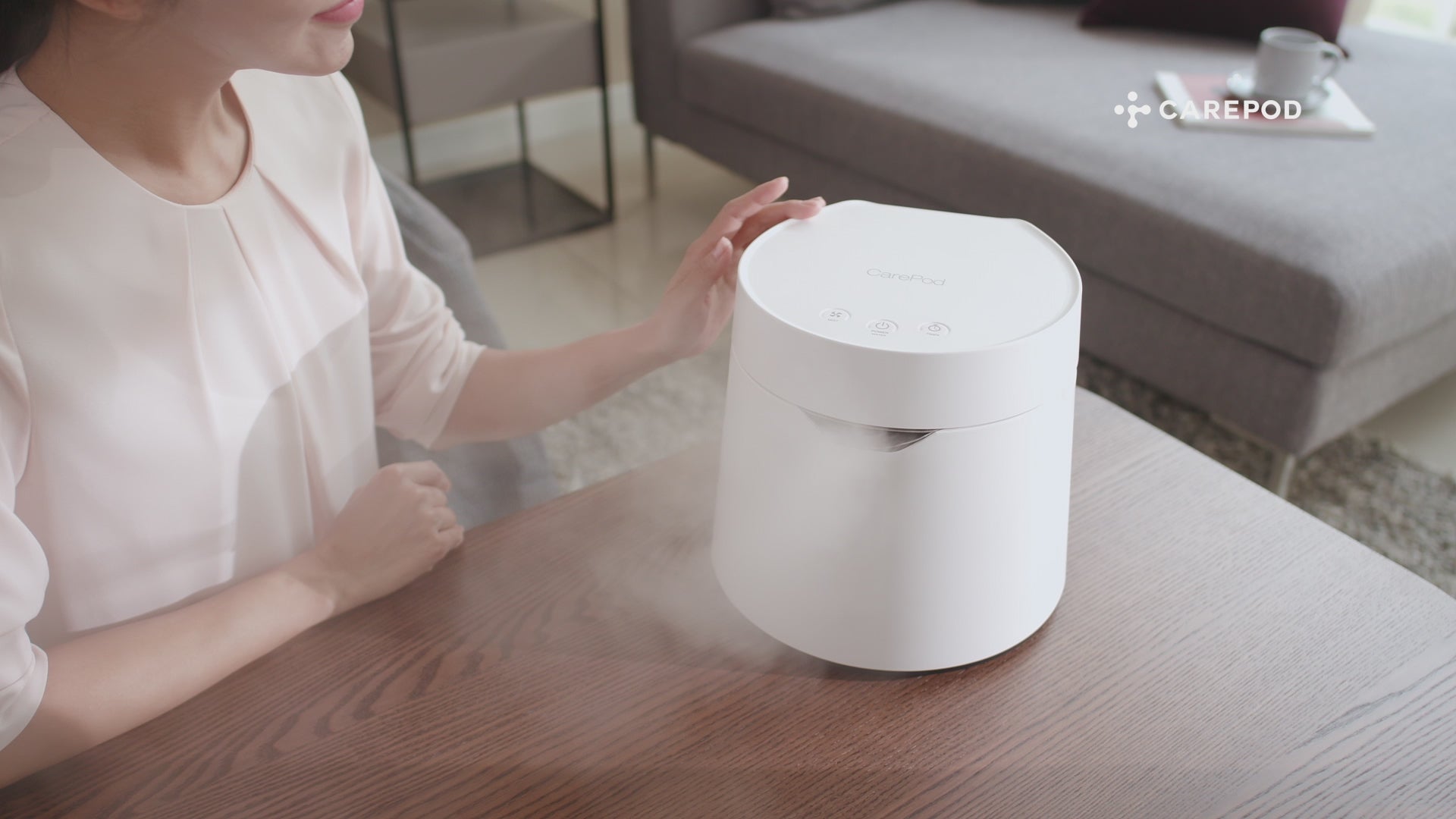 Carepod One - Stainless Steel Humidifier